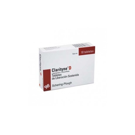 Clarityne D 10 Tabletas de Liberación Sostenida 5mg (30mg) - Envío Gratuito