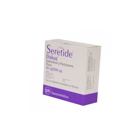 Seretide 60 Polvo Dosis 50mcg (250mcg) - Envío Gratuito