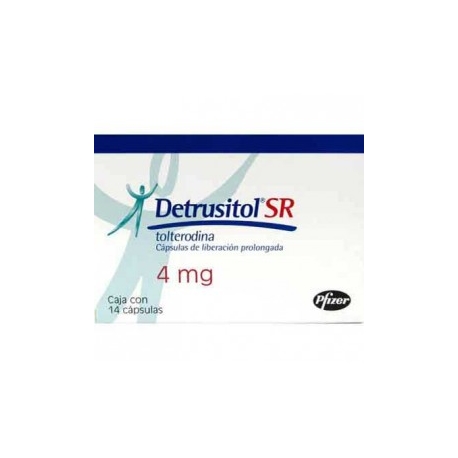 DETRUSITOL SR C 14 4MG - Envío Gratuito