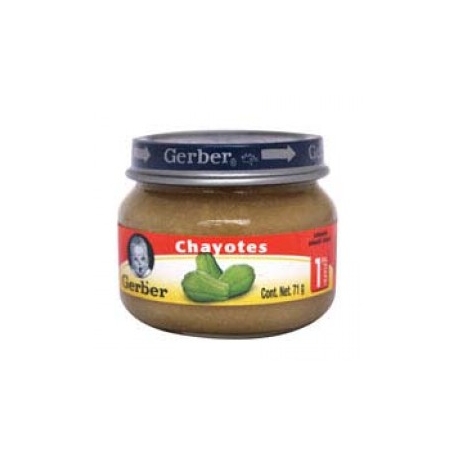 GERBER SOPA CHAYOTES 1A 71G - Envío Gratuito