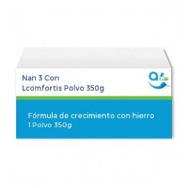 Nan 3 ConLcomfortis Polvo 350g (DHA) - Envío Gratuito