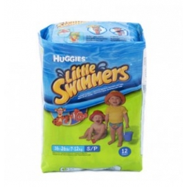 HUGGIES LITTLE SWIMMERS PEQ 12 - Envío Gratuito