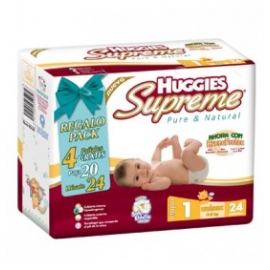 HUGGIES SUPREME ET 1 20 - Envío Gratuito