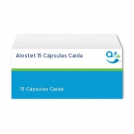 Alostet 15 Cápsulas Caida Cabello - Envío Gratuito