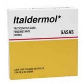 Italdermol 10 Gasas Crema 40g - Envío Gratuito