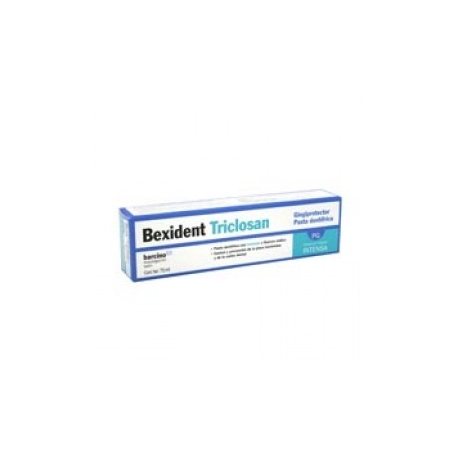 BEXIDENT TRICLOSAN PTA 75ML - Envío Gratuito